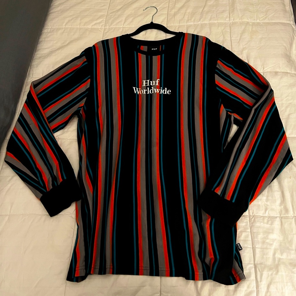 HUF Mens Long Sleeve Shirt (XXL)